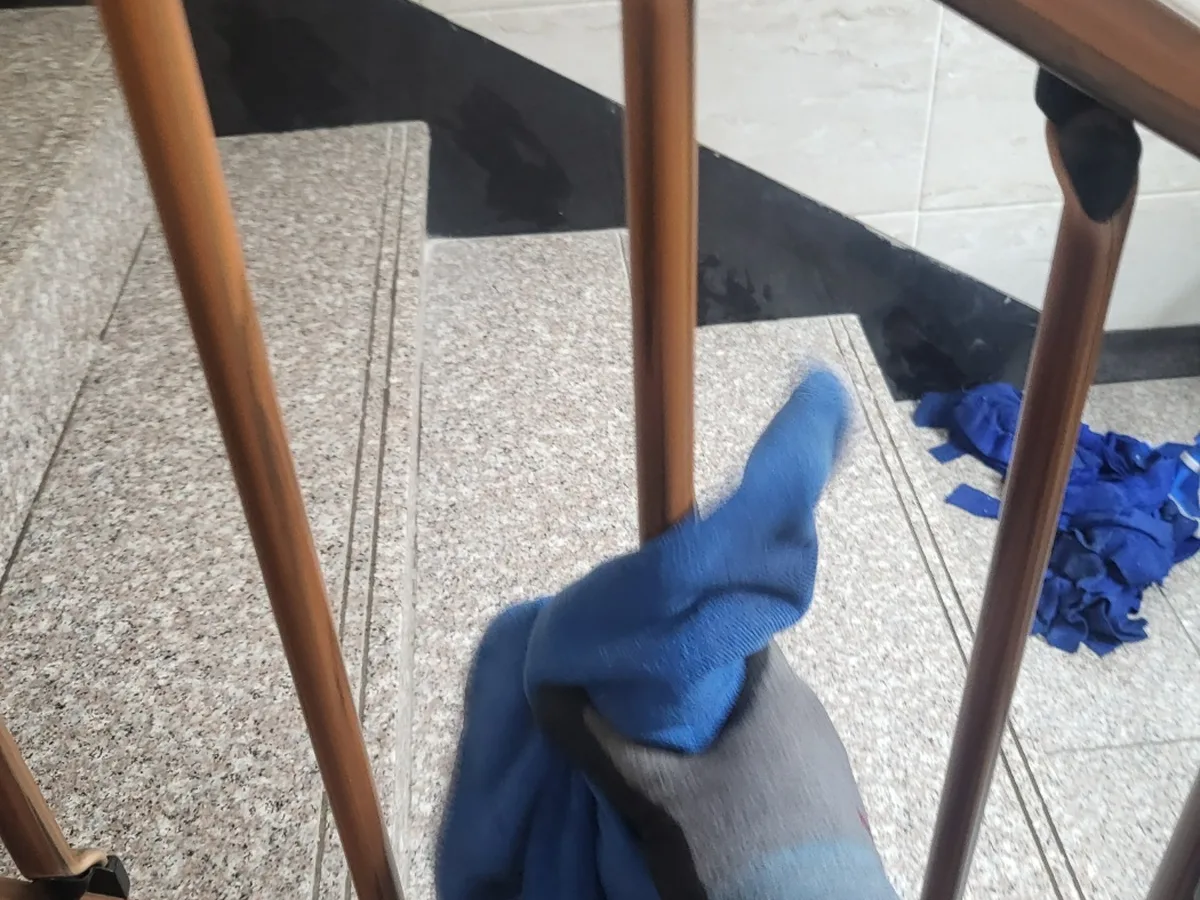완도군 소안면 건물 난간·손잡이 위생청소 사례 - 행진크린